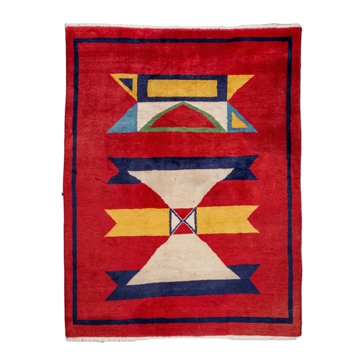 GEOMETRISCHER DESIGN-TEPPICH 