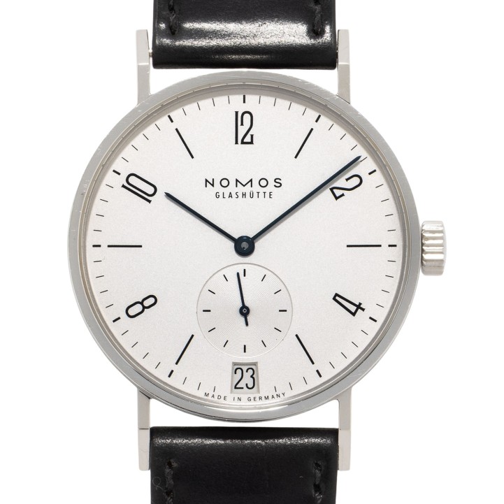 NOMOS Glashütte Tangomat Ref 602 Herrenuhr von 2016. Box und Papiere.  