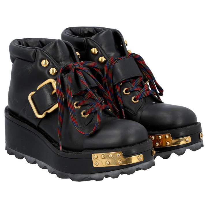 PRADA Stiefel, Gr. 38,5. 