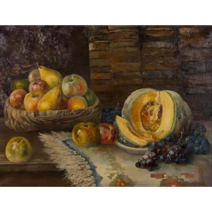 BAUMANN, H. (19./20. Jh), "Früchtestillleben", 