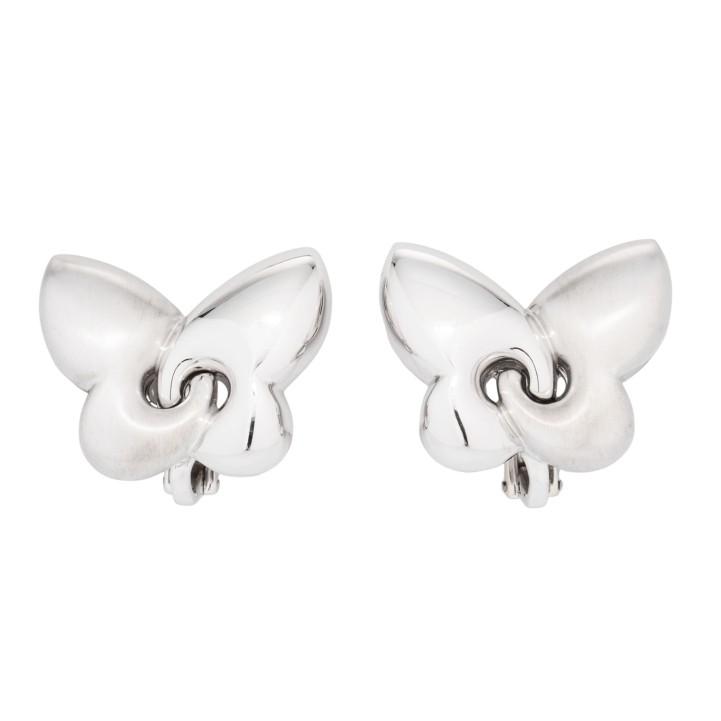 BULGARI Paar Ohrclips "Farfalle", 