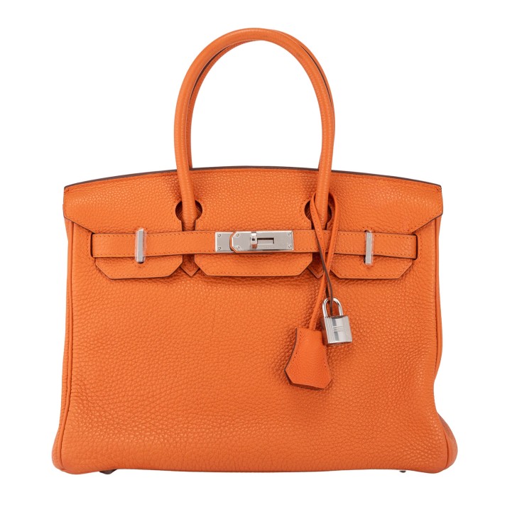 HERMÈS Handtasche 'BIRKIN BAG 30', Koll.: 2007. 