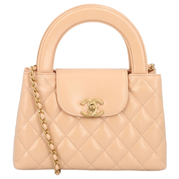 CHANEL Umhängetasche 'NANO KELLY / MINI SHOPPER', Koll.: 2024. 