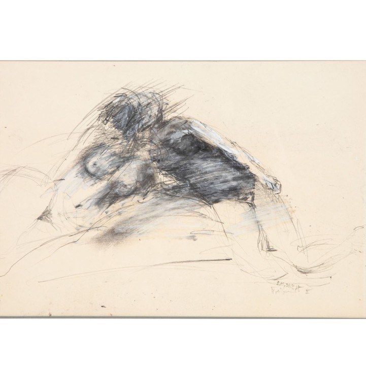 KÜNSTLER/IN DES 20. JH., „Zwei weibliche Akte“, 1985, 
