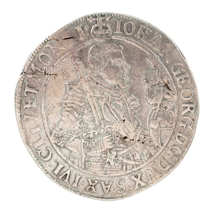 Altdeutschland - Sachsen, Albertiner - Johann Georg I. (1615-1656) Reichstaler 1653 