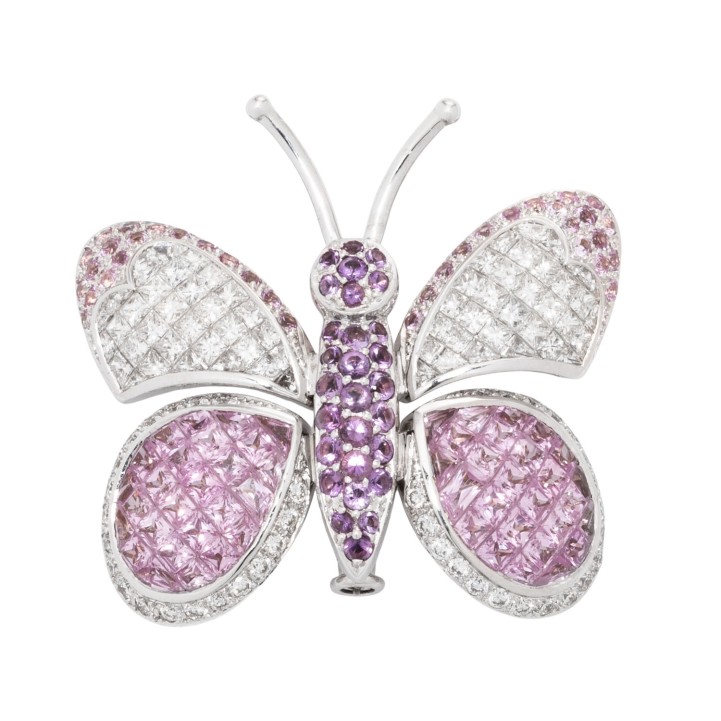 Charmante Schmetterlingsbrosche/-anhänger  