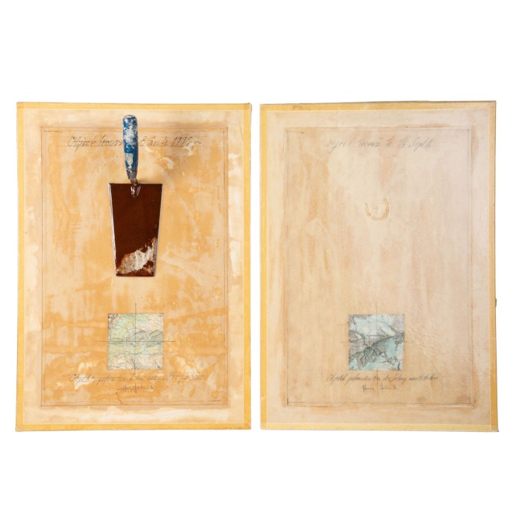 JULEN, HEINZ (1964), 2 Fundobjekte „Object trouvé…“, 1996, 
