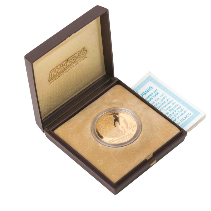 Mexiko/GOLD - 500 Pesos 1986, 