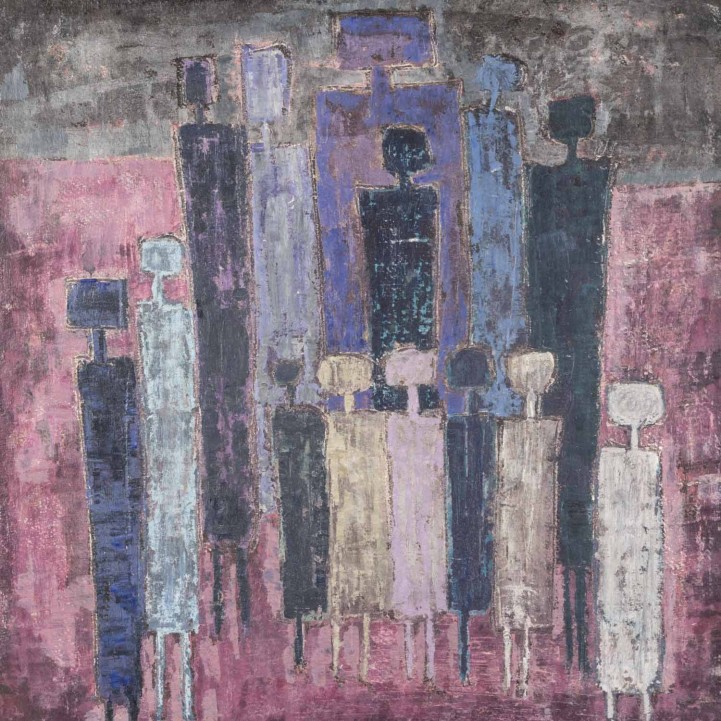 FREUDIG, DETLEF (1938)  'Gruppe' 1963 / 1967 