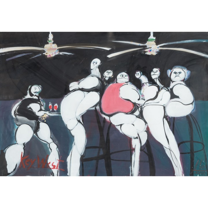 GLOOR, CHRISTOPH (1936-2017), „Key West“, 1990, 