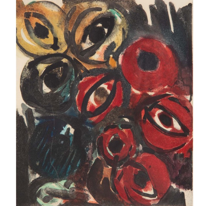 NAY, ERNST WILHELM (1902-1968), "Farbaquatinta 1963 - 2 (NOR)", 1963, 