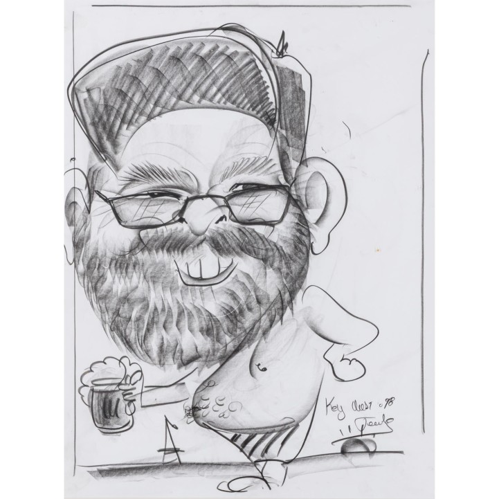KÜNSTLER/IN DES 20. JH., „Am Strand von Key West“, 1998, 