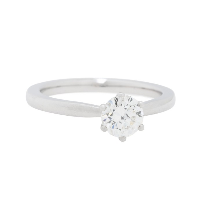 Solitär-Ring mit Brillant 0,75 ct. 