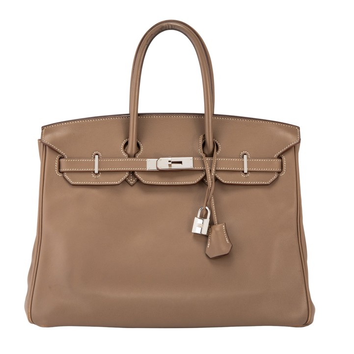 HERMÈS Henkeltasche 'BIRKIN BAG 35', Koll.: 2009. 