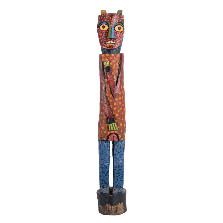 HARA, EDDIE (geb. 1957), Holzskulptur, 