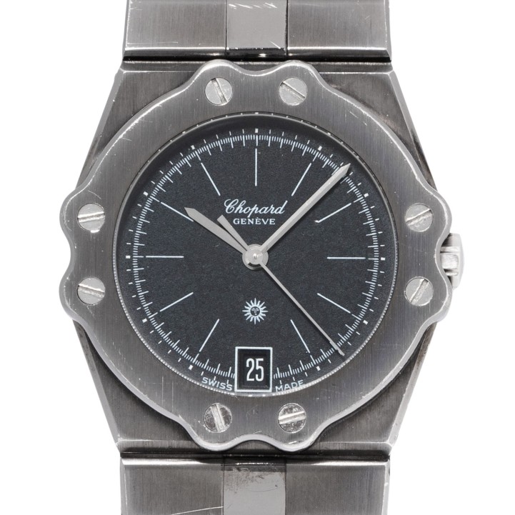 CHOPARD St. Moritz Stahl/PVD Ref. 8025.  