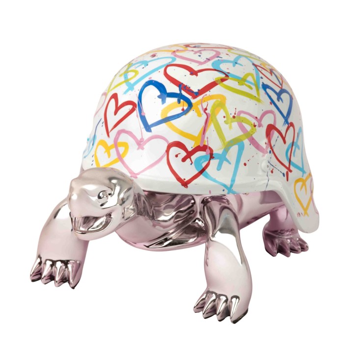 DIEDERIK (1985) "Pink Peace Turtle World Love", 