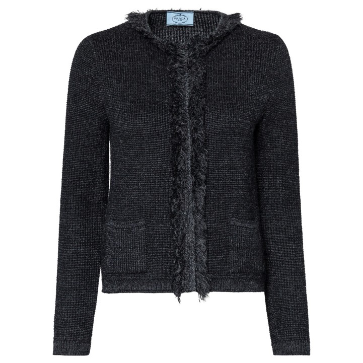 PRADA Strickjacke, Gr. 34 (ital. 40). 