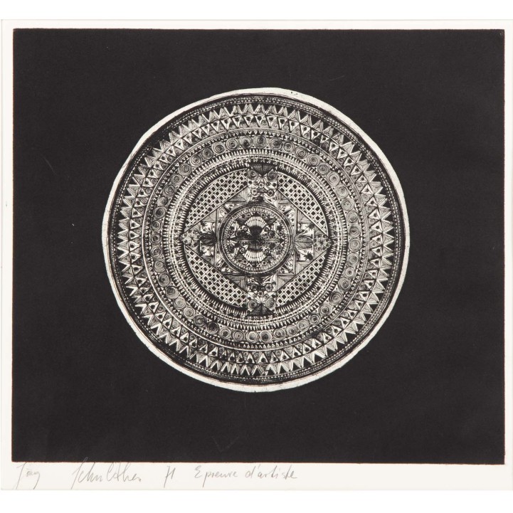 SCHULTHESS, JÖRG (1941-1992), Abstrakte Komposition, 1971, 