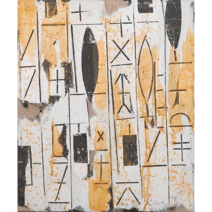 KLOTZ, LENZ (1925-2017), „Noch ein Cimetière“, 1997, 