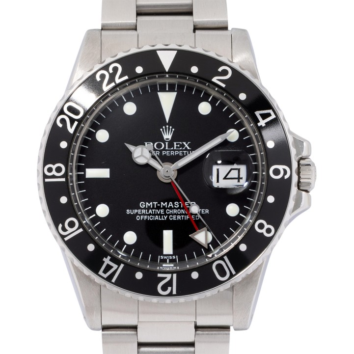 ROLEX GMT-Master Ref 1675 Herrenuhr von 1976.  