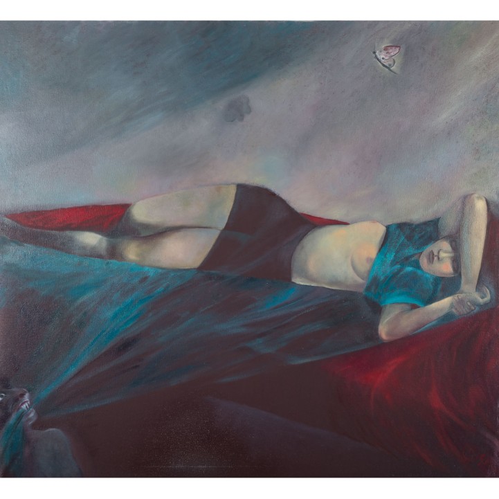 KÜNSTLER/IN 20./21. Jh., "Little does he know", 1990, 