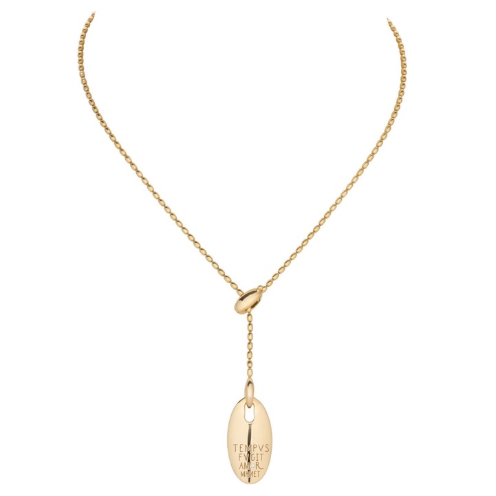 WEMPE Y-Collier 'Tempus fugit - amor manet' 