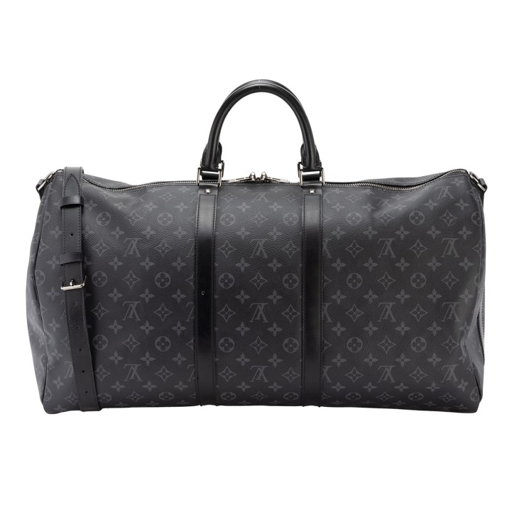 LOUIS VUITTON Weekender 'KEEPALL 55 BAND.'. 