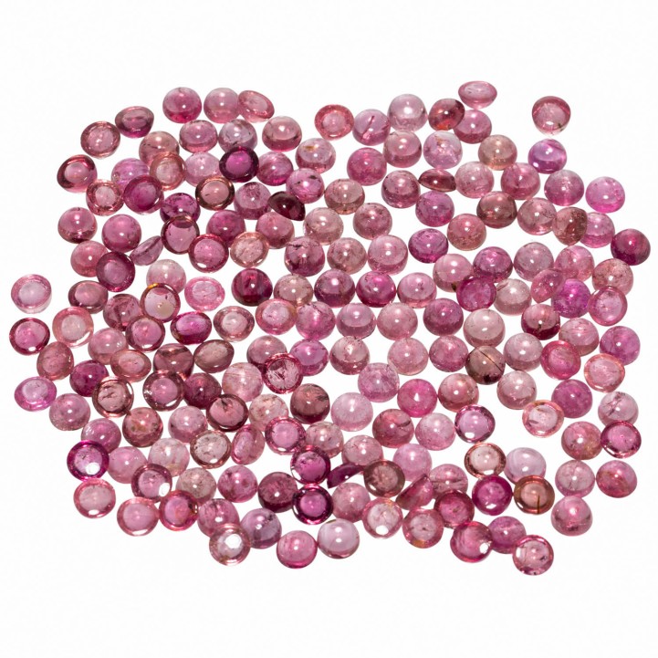 Konvolut rosa Turmaline zus. 106,6 ct,  