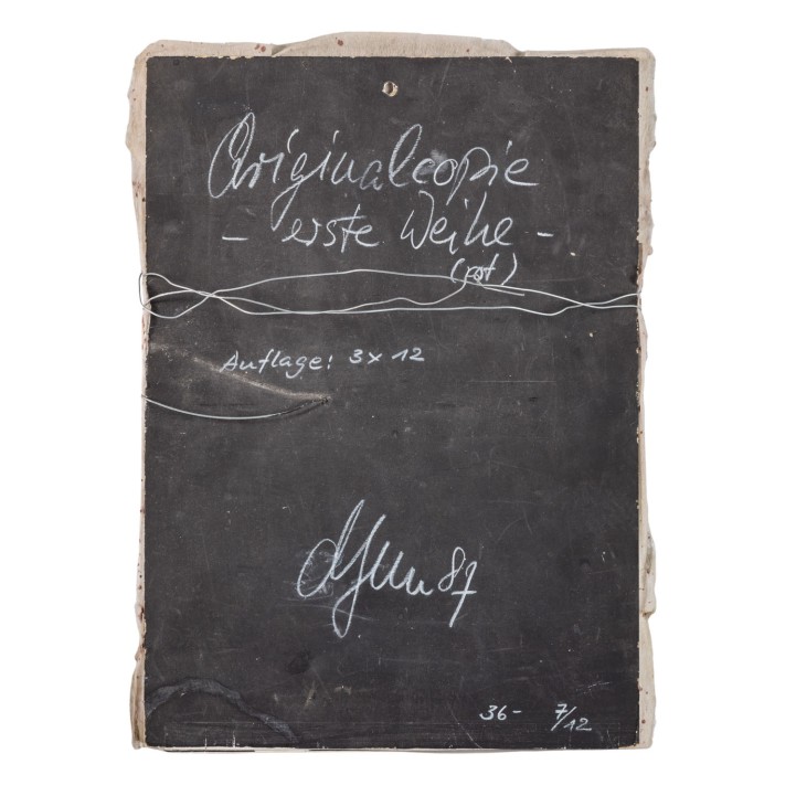 DJUN (20. Jh.), "Originalcopie - erste Weihe - (rot)", 1987, 