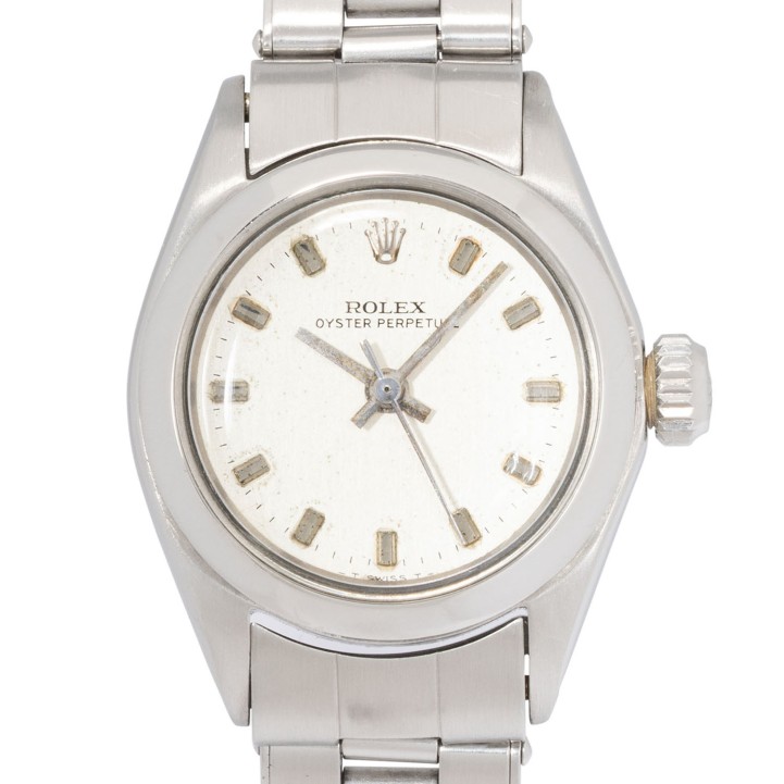 ROLEX Oyster Perpetual Lady, Ref. 6618 mit neuer Revision und Box, ca. 1968.  