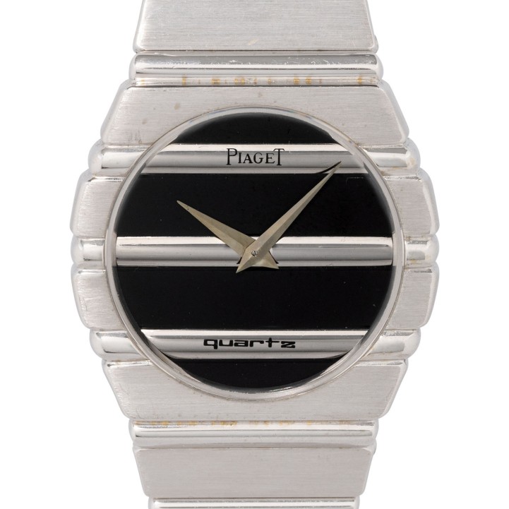 PIAGET Polo 'Zebra' Ref. 761C701 in 18K Weißgold.  