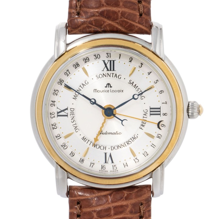 MAURICE-LACROIX Masterpiece Cinq Aiguilles Herrenuhr Ref. 27792 von ca. 2000.   