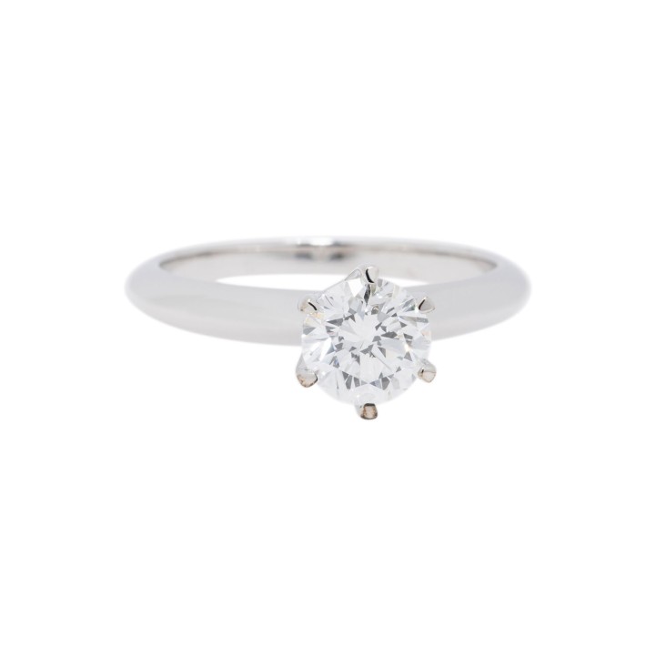Soltiär Ring, bes. mit 1 Brillant 1,00 ct. RIVER D HFW+/LUPENREIN 