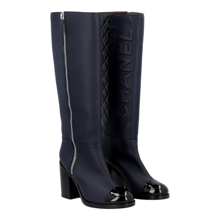 CHANEL Stiefel 'A G34960', Gr. 40, Koll.: 2022. 