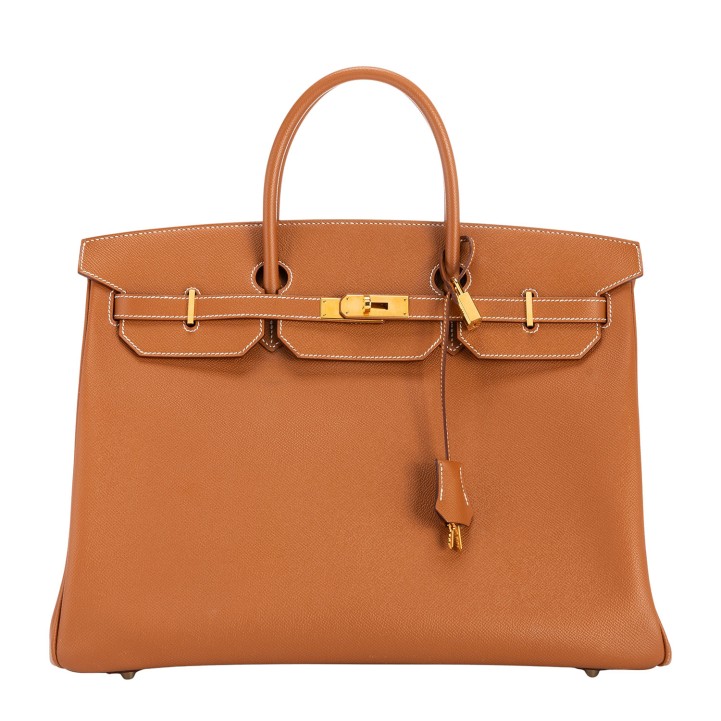 HERMÈS Henkeltasche 'BIRKIN BAG 40', Koll.: 2013. 