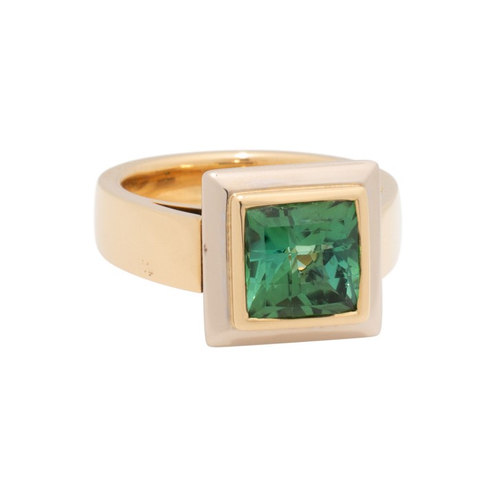 SPRANGER Ring mit grünem Turmalin 