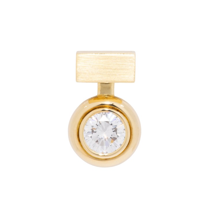 Anhänger mit Brillant ca. 1,75 ct,  