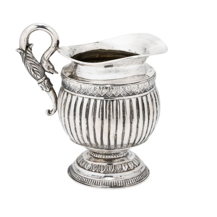 Wohl ALTONA,  Milchgießer, Silber, frühes 19. Jh. 