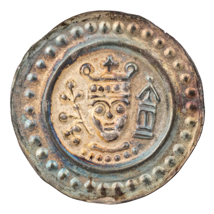 Stadt Ulm - Brakteat 1.H.13.Jh., Friedrich II. 1215-1250), 