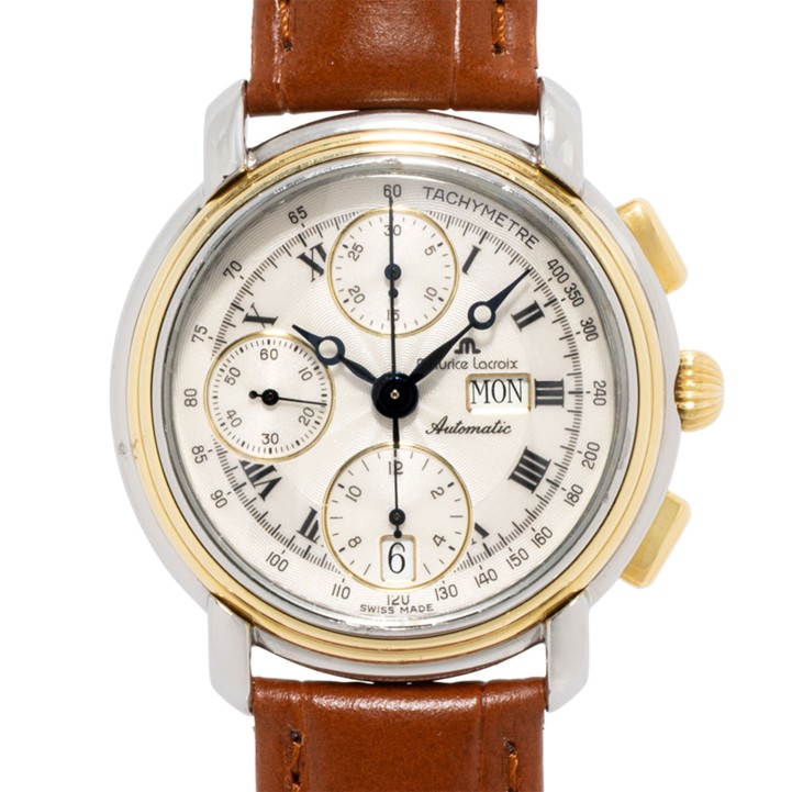 MAURICE LACROIX Masterpiece Chronograph 'Croneo', Ref. 67413. 