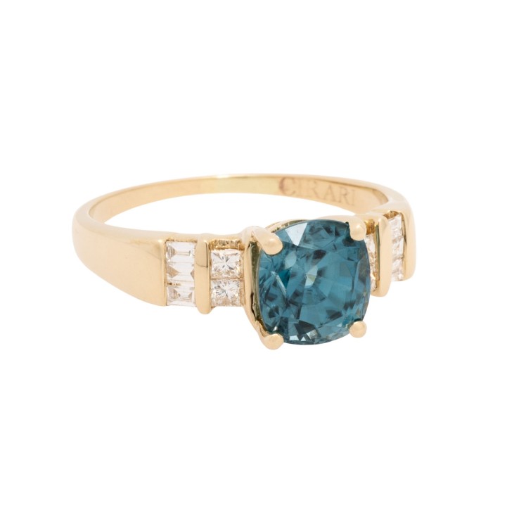 Ring mit Ratanakiri Zirkon, 