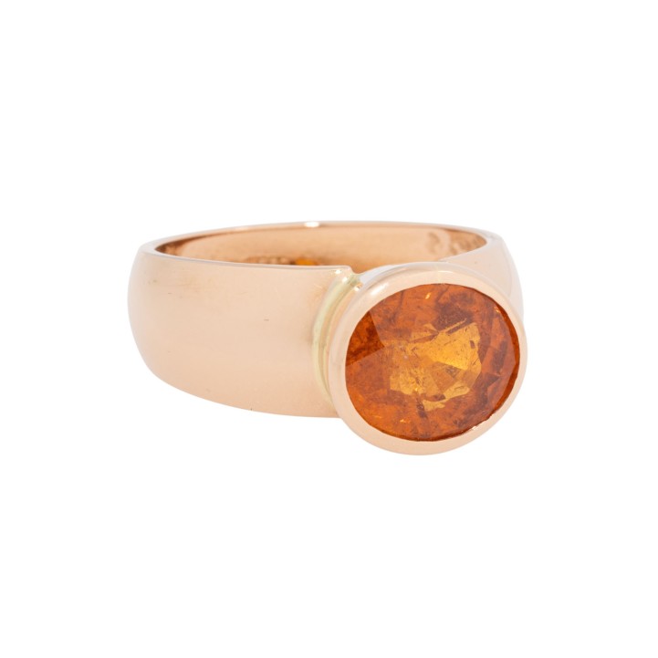 Ring mit Mandaringranat, 