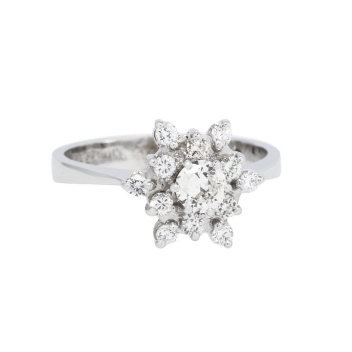 SCHILLING Ring mit Brillanten zus. ca. 0,66 ct,  
