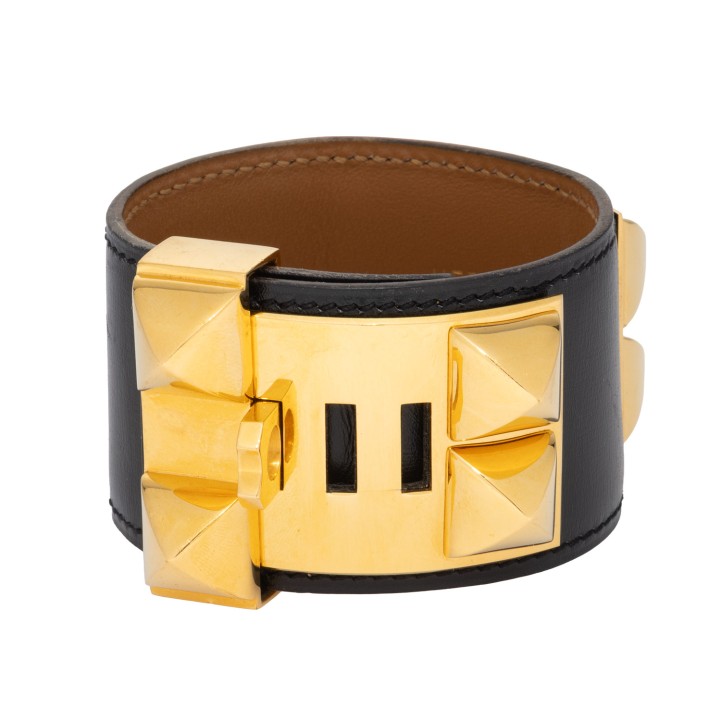 HERMÈS Amrband 'COLLIER DE CHIEN', akt. NP.: 1.360,-€, Koll.: 1994. 