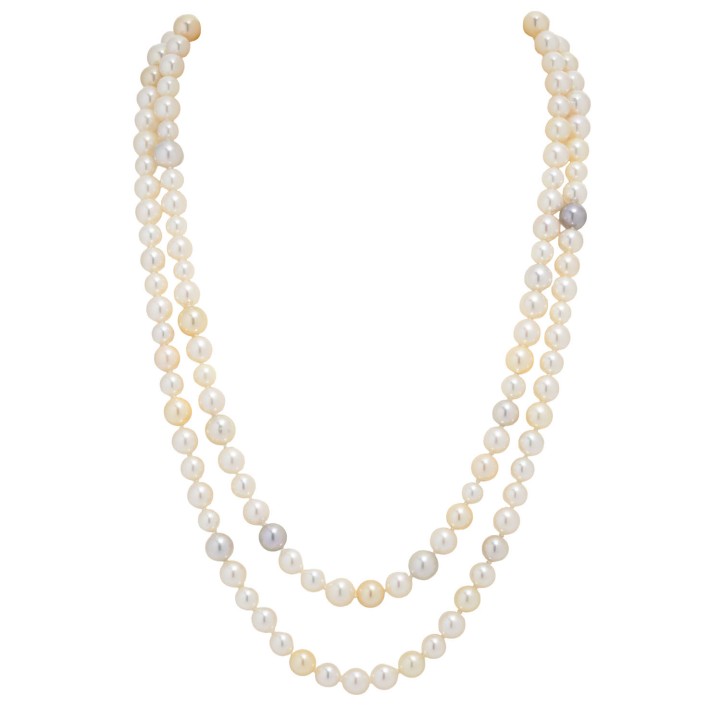 Perlencollier,  