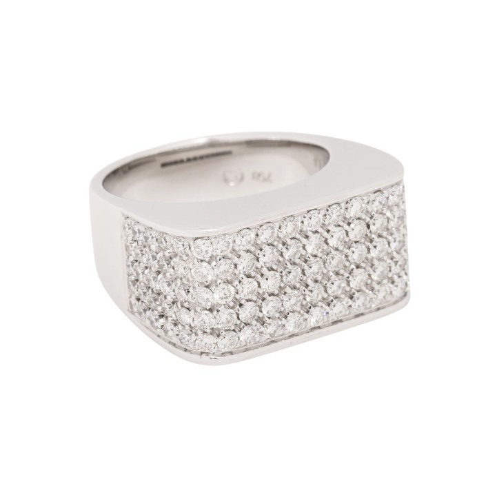 SCHEFFEL Ring mit 105 Brillanten, 