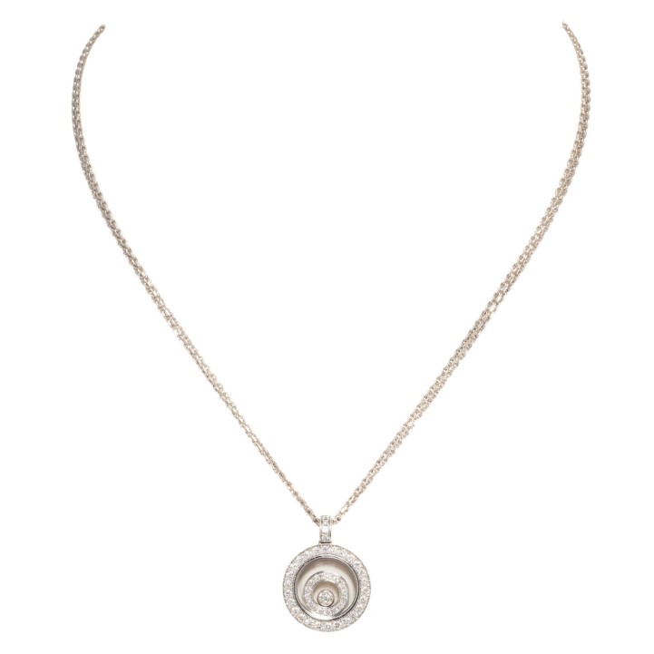 CHOPARD Collier mit Anhänger 'Happy Spirit', 