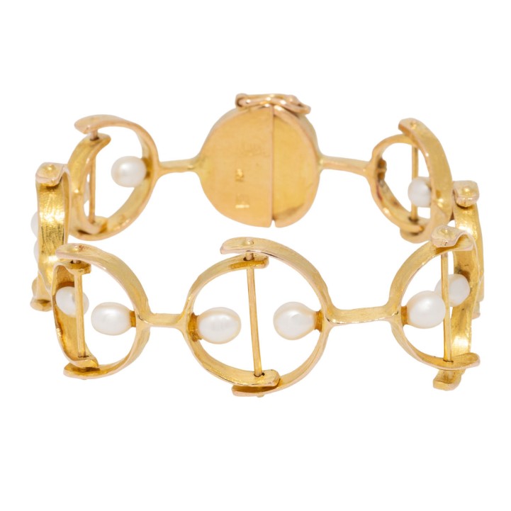 Armband mit Zuchtperlen, 
