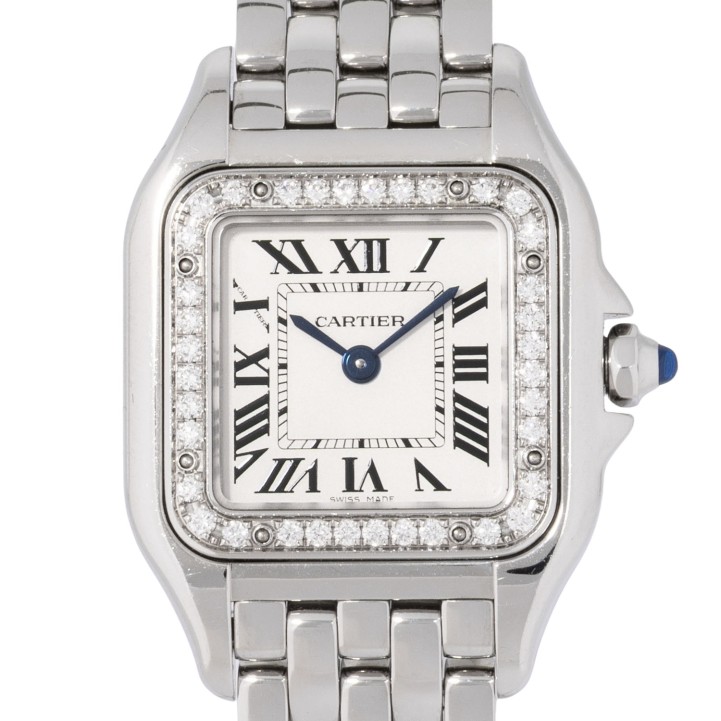 CARTIER Panthere SM Ref W4PN0007 Damenuhr von 2022. Box und Papiere.  